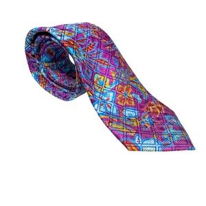 Pronto Uomo Couture 100% Silk Tie multicolored 👔